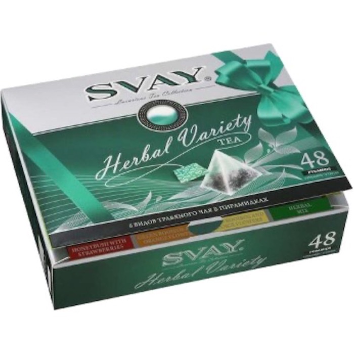 Svay Herbal Variety 48*2,5 гр., травяной, пирамидки (6) ЖЦ