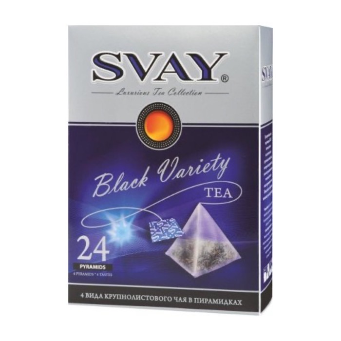 Svay Black Variety 24*2,5 гр., черный, пирамидки (9) вывели из ассортимента