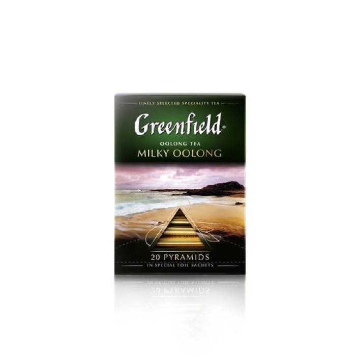 Пирамидки Milky Oolong green tea 20 пак. х 1,8 гр. (8) (0905)
