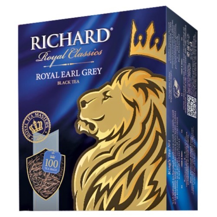 Royal Earl Grey 100 пак.*2 гр.черный (6) 610250