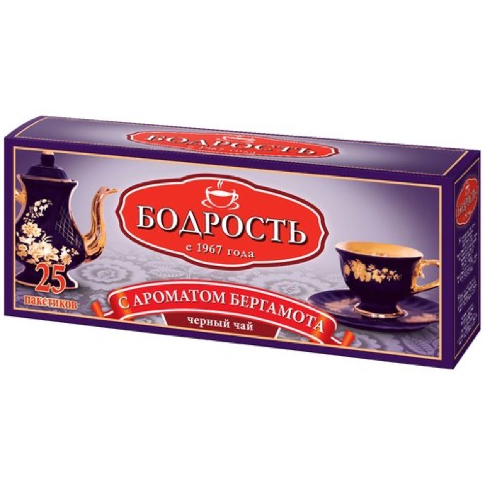 черный с ароматом бергамота 25 пак.с/я*2 гр. (24)