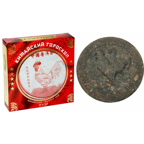 Pu-er Китайский гороскоп ,6-7 лет (лепешка) 100 гр. (10)