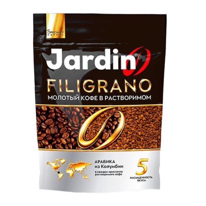 Молотый кофе интернет магазин. Кофе Jardin Filigrano. Jardin Filigrano с молотым кофе, пакет. Кофе Жардин молотый в растворимом. Кофе Жардин сублимированный.