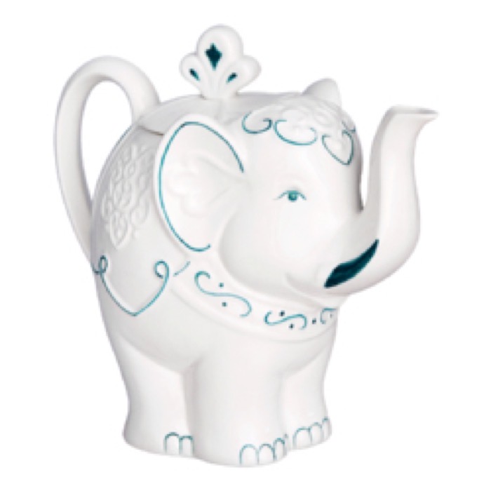 Фарфоровый чайник Слон Classik 