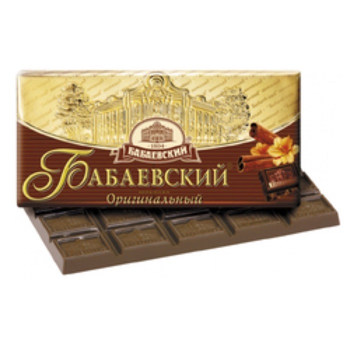 Шоколад Бабаевский ОРИГИНАЛЬНЫЙ ,100 гр. (17) 4 бл. в кор.