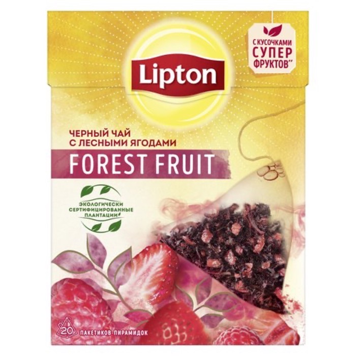 Пирамидки Forest Fruit Tea 20 пак. х 1,7 гр. (12пч)