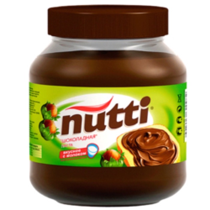 Шоколадная паста Nutti 330 гр., ст. (12)