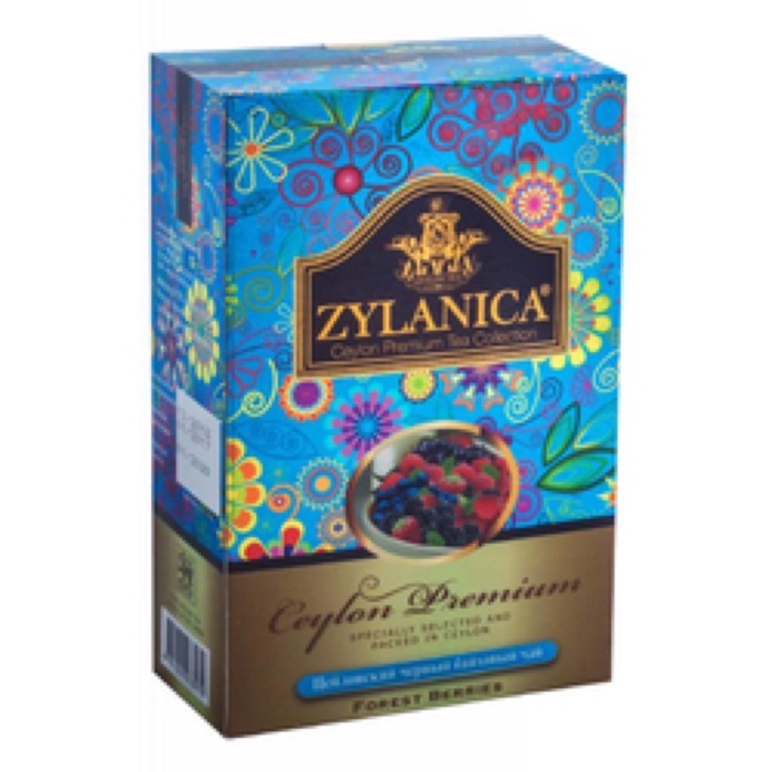 Ceylon Premium Collection Лесные ягоды 100 гр. черный, картон (15)