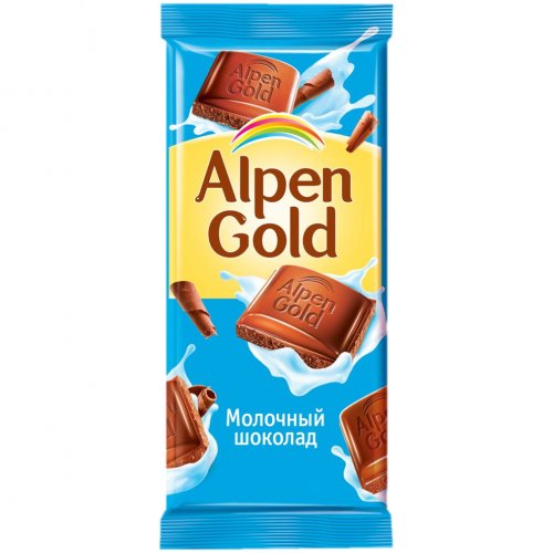 Шоколад Альпен Голд (молочный),85 гр. (22)