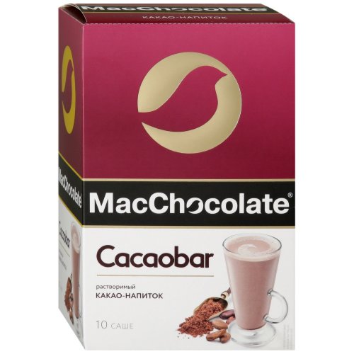 Горячий шоколад MacChocolate Cacaobar 20 гр. х 10 пак. (10)