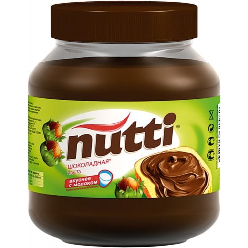 Шоколадная паста Nutti 700 гр., ст. (9)
