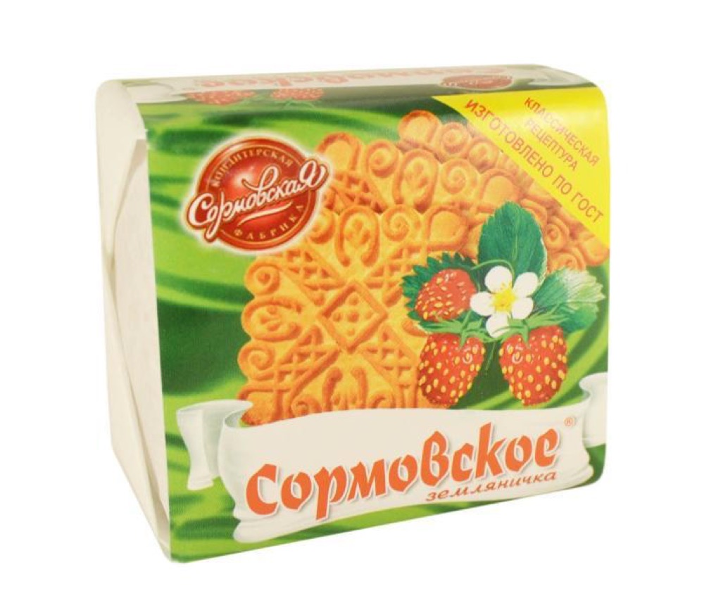 Печенье Сормовское Земляничка 50 гр