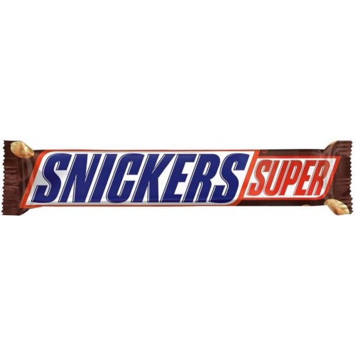 Шоколад Сникерс Супер 80 гр. (32 шт) 4 бл. в кор./ 64 в пал. до 12.22
