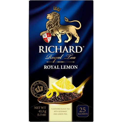 Royal Lemon 25 пак.*1,7 гр.черный (12) 101616