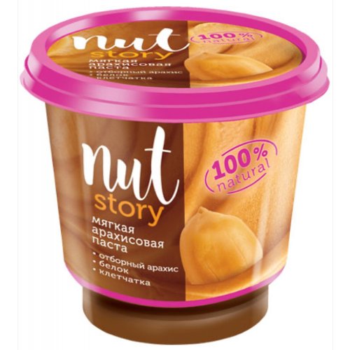 Паста арахисовая Nut Story 350 гр. (12) (ПО3)