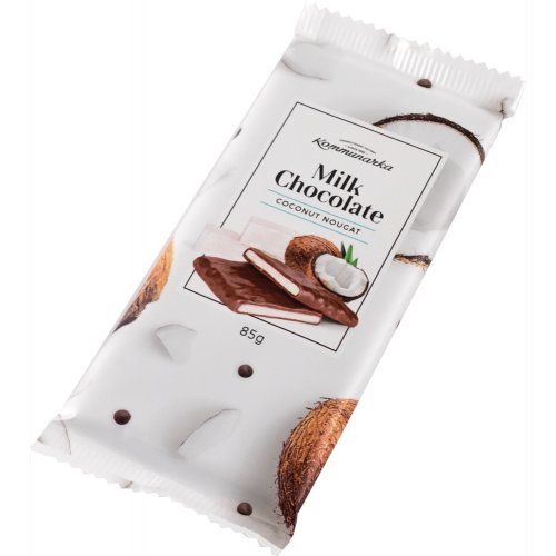 Шоколад Молочный с Кокосовой нугой 85 гр. (20) Флоу-пак (70564)