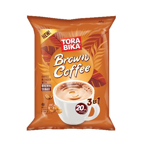 3 в 1 BROWN COFFEE 25 гр.х 20 пак., м/у (12) (в пал.60)