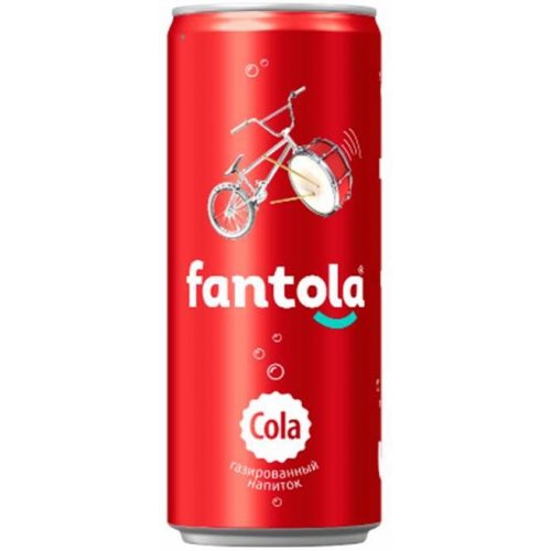 Лимонад Fantola Кола 0,33 л, ж/б (12)/в пал 180
