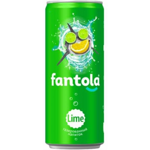Лимонад Fantola Лайм 0,33 л, ж/б (12)/в пал 180