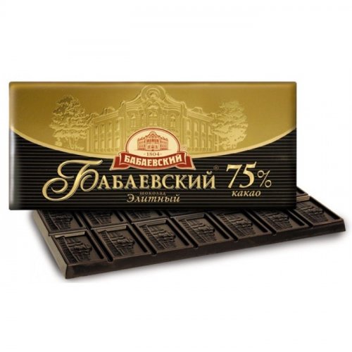 Шоколад Бабаевский ЭЛИТНЫЙ , 90 гр. (18) 4 бл.в кор./72