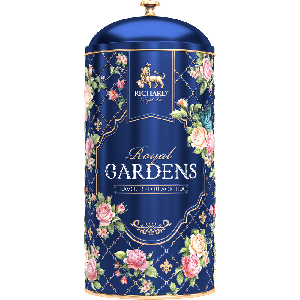 Купить Чай Ричард Ричард Royal Gardens 80 гр ж/б черный аром (12 ...