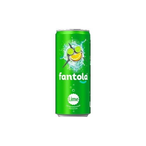 Лимонад Fantola Лимон-Лайм 0,45 л, ж/б (12)/в пал 128