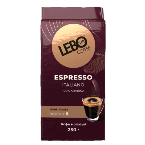 Espresso ITALIANO 230 гр. молотый брикет (6) ЖЦ