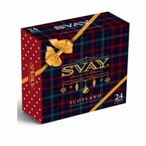 Svay SCOTLAND 24 *2,5 гр., зеленый, черный, пирамидки (9)