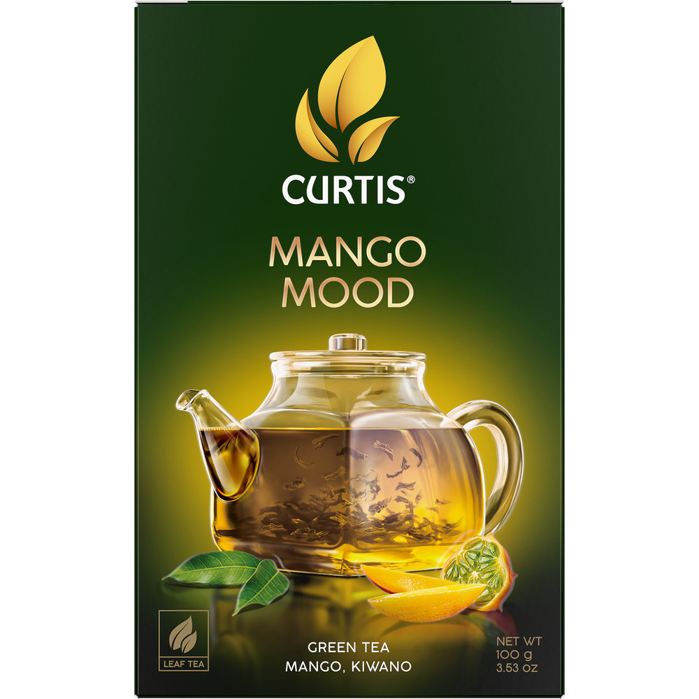 Купить Чай Curtis Mango Mood 100 гр зеленый (14) 102589 мелким оптом и в  розницу в Москве - цены в интернет магазине Восток