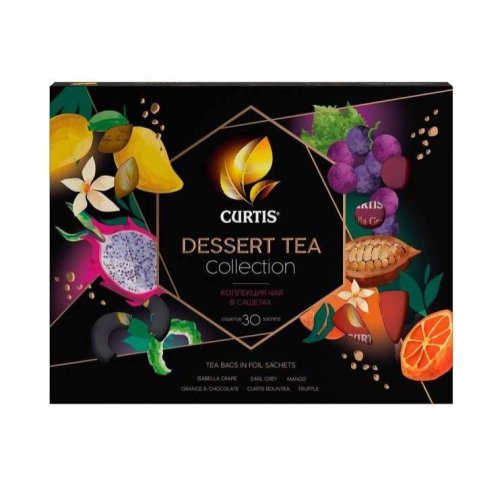Кертис Dessert Tea Collection 30 сашет черный (10) 102288