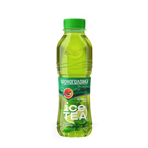 Холодный чай зеленый Мята-Лайм 0,5 л, для дет. пит. ПЭТ (12)/в пал 108