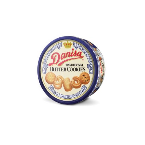 Печенье DANISA Butter Cookies сдобное 454 гр., ж/б (12)/в пал 42