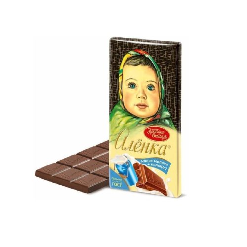 Шоколад Алёнка 90 гр. Много молока (15) 6 бл. в кор./70