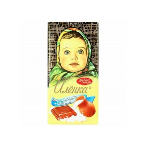 КОНДИТЕРКА ОБК Шоколад Алёнка  90 гр. (15)   6 бл. в кор./70 ***