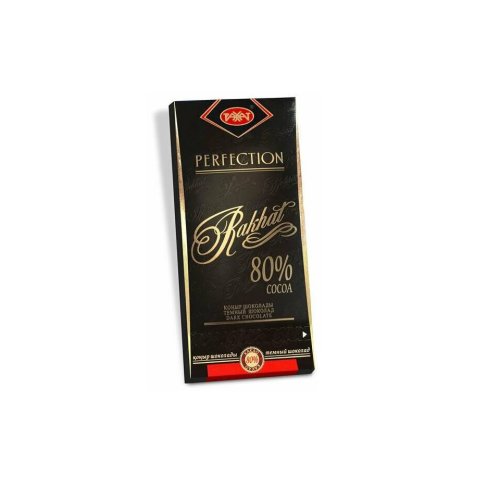 шоколад Perfection 80% темный,100 гр. (20) в кор. 3 бл./91 кор