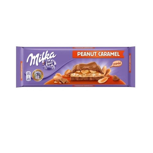 Шоколад Милка молочный Peanut Caramel ,276 гр. (13)