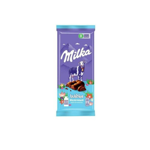Шоколад Милка молочный Babbles пористый 76 гр. (16)/414