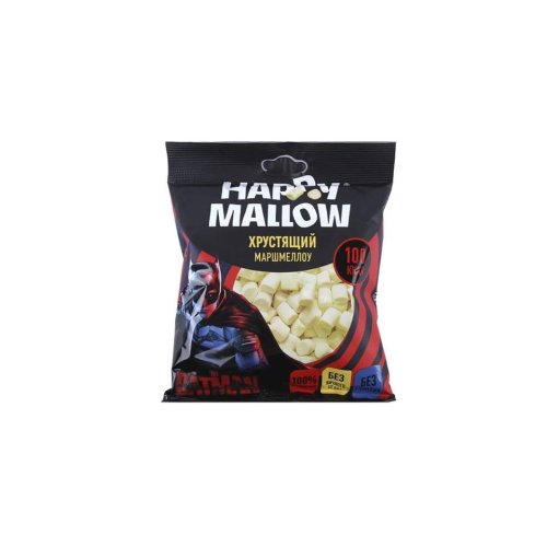 Воздушный зефир HAPPY MALLOW BATMAN crispy marshmallow 30 гр. (20) (ZF-7-3)