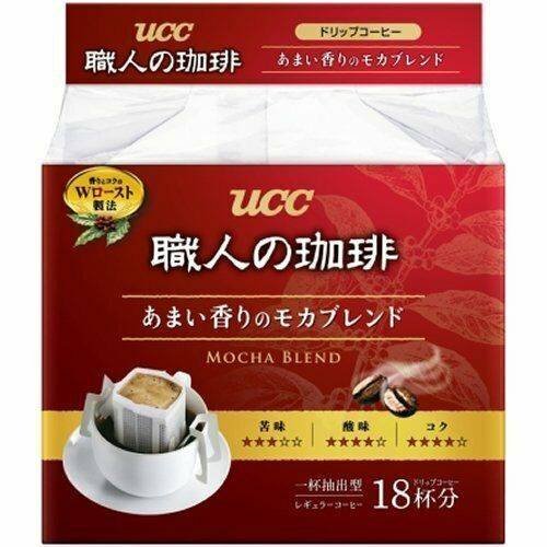 ДРИП ПАКЕТЫ UCC The Blend Sweet Aromatic 7 гр*16 пакет, молотый, м/у (6) (351337 красный)