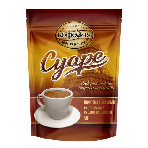 Кофе Суаре 50 гр. субл. м/у (20) (в пал.108)