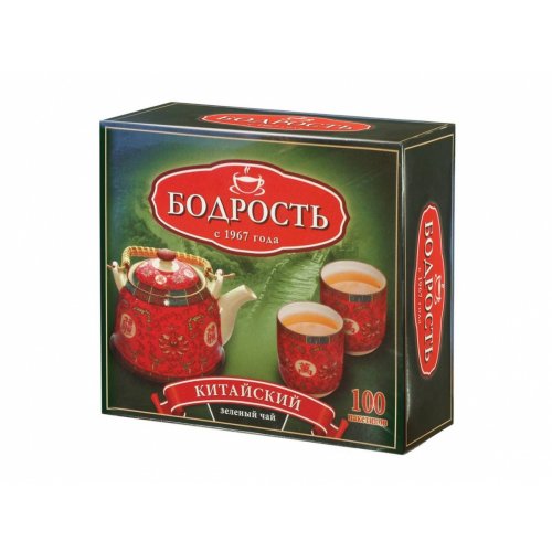 зеленый КИТАЙСКИЙ 100 пак.с/я*1,8 гр. (12)