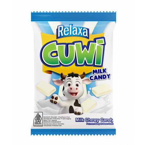 жевательные Relaxa CUWI MILK 125 гр., м/у (20)