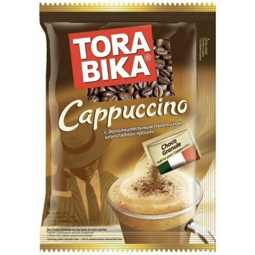 ТОРАБИКА Капучино с шоколадной крошкой 25,5 гр.х 60 пак., MEGA PACK м/у (6) (в пал.36) NEW