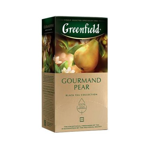 Пирамидки Caramel Pear 20 пак. х 2 гр. черн. груша,корица,сафлор (8) (2020-08) NEW
