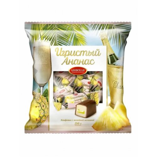 конфеты Помадные с желейн.нач.глазир. 