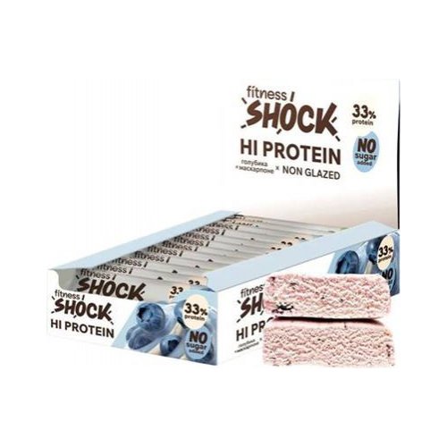 FitnesSHOCK Батончик неглазир. 