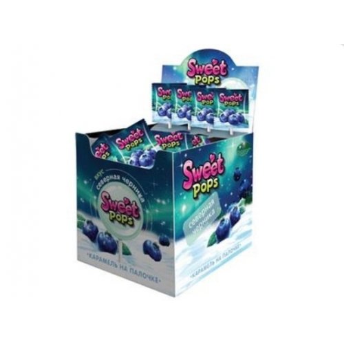 Карамель на палочке SWEET POPS 10 гр. (50) в кор. 6 бл. (SP-6-5)