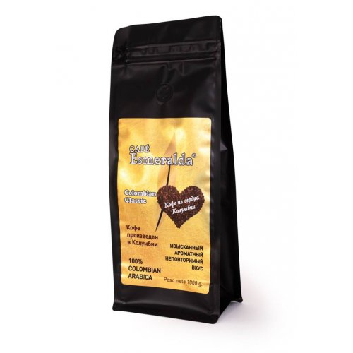  Classic Espresso 1000 гр. ЗЕРНО, фольг.пакет с клапаном (234042) (5)