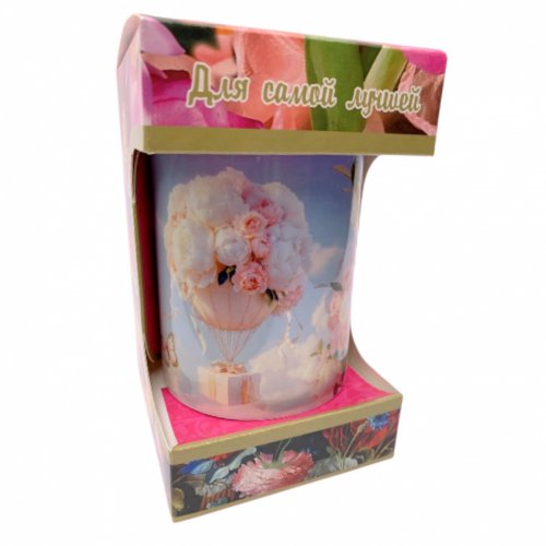 (К2 1673) Кружка в картоне 