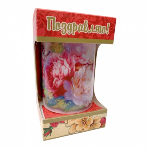 (К2 1741) Кружка в картоне 